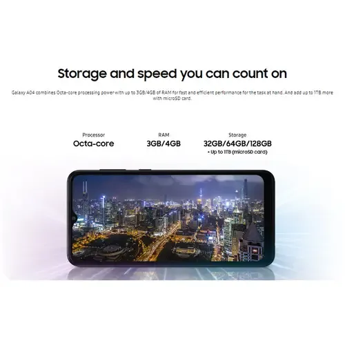 Samsung Galaxy A04 4GB photo